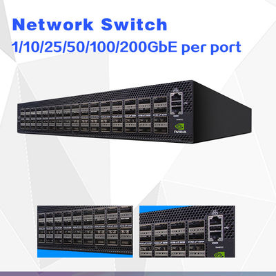 100GbE 2U مفتوحة Mellanox Network Switch MSN4600-CS2FC مع Cumulus Ethernet