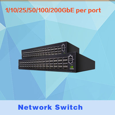 100GbE 2U مفتوحة Mellanox Network Switch MSN4600-CS2FC مع Cumulus Ethernet