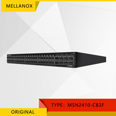 25Gb 100GbE ميلانوكس Network Switch MSN2410-CB2F 1U 48 SFP28 Ports