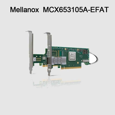 100g MCX653105A-EFAT Mellanox Network Card ConnectX-6 VPI Adapter For Server