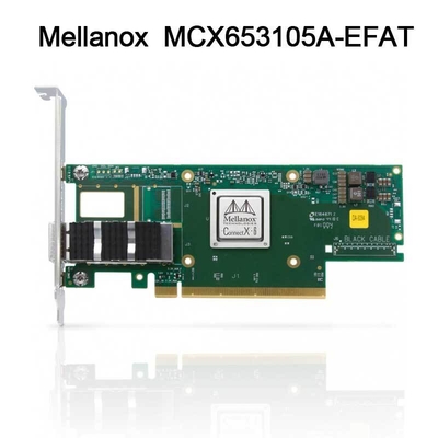 100g MCX653105A-EFAT Mellanox Network Card ConnectX-6 VPI Adapter For Server