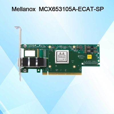 بطاقة الشبكة 10GB Mellanox MCX653105A-ECAT-SP MCX653106A-ECAT