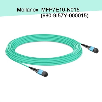 MFP7E10-N015 ((980-9I57Y-000015) Mellanox AOC MPO-12/APC-To MPO12/APC 8 الألياف 15M