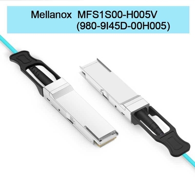 MFS1S00-H005V ((980-9I45D-00H005) كابل بصري نشط Aoc يصل إلى 200Gb / S IB HDR QSFP56 5m