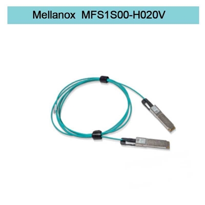 MFS1S00-H020V(980-9I45T-00H020) كابل Mellanox AOC إيثرنت 200 جيجابت QSFP56 كابل بصري نشط كابلات إنفينيباند