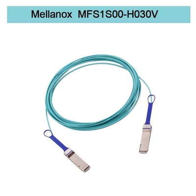 MFS1S00-H030V ((980-9I440-00H030) كابل الشبكة Aoc IB HDR حتى 200Gb / S QSFP56 30m 200GBase-AOC QSFP56 إلى QSFP56