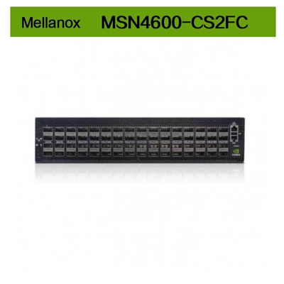 100GbE 2U مفتوحة Mellanox Network Switch MSN4600-CS2FC مع Cumulus Ethernet