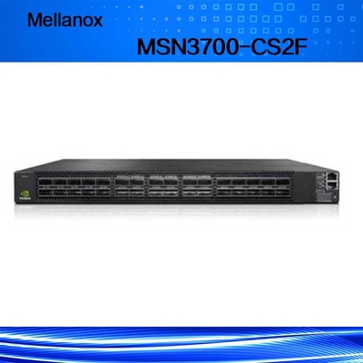 FDR ميلانوكس Network Switch MSN3700-CS2F 100GbE 1U 2 Power Supply (AC)