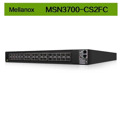 كومولوس لينكس 2 AC PSUs ميلانوكس Network Switch MSN3700 - CS2FC 100GbE 1U 32 QSFP28 Ports