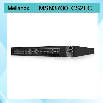 كومولوس لينكس 2 AC PSUs ميلانوكس Network Switch MSN3700 - CS2FC 100GbE 1U 32 QSFP28 Ports