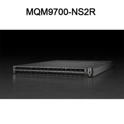 مفتاح إنفينيباند Ndr Max Speed 400 جيجابت في الثانية Mqm9700-Ns2r 920-9B210-00RN-0M2 مثالي لمتطلبات العميل من Nvidia Qm9700 1u