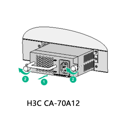 H3c Ca-70A12 مزود طاقة تيار مستمر عالي الأداء للأجهزة، صندوق كرتون 2.5 أمبير