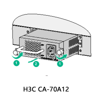 H3c Ca-70A12 مزود طاقة تيار مستمر عالي الأداء للأجهزة، صندوق كرتون 2.5 أمبير