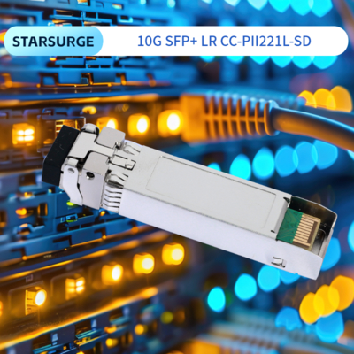 10GB/S 10km SFP+ Optical Transceiver Module Cc-Pii221L-Xdالميزات