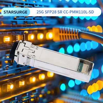 25 جرامًا جهاز إرسال واستقبال SFP28 Sr مزدوج LC Cc-Pmm110L-SD