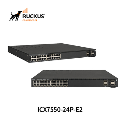 High-Performance Enterprise Switch Ruckus Icx 7550-24p-E2 MID-Range Enterprise-Class Switch