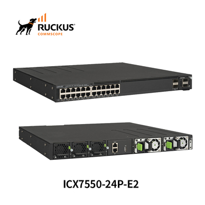 High-Performance Enterprise Switch Ruckus Icx 7550-24p-E2 MID-Range Enterprise-Class Switch