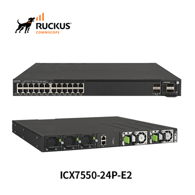 High-Performance Enterprise Switch Ruckus Icx 7550-24p-E2 MID-Range Enterprise-Class Switch