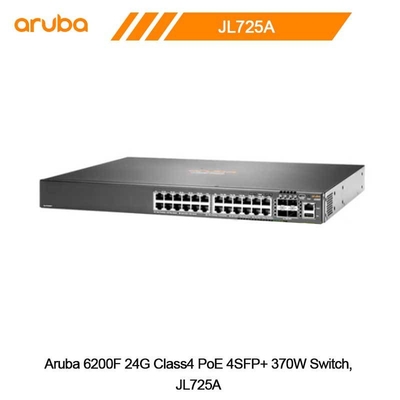 Hpe Aruba Networking Cx 6200f 24G Class4 Poe 4SFP+ 370W Switch (JL725A)
