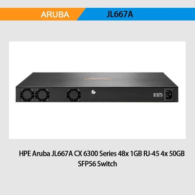 Jl660A/Jl662A/Jl665A/Jl667A/Jl675A/Jl676A Enterprise Switches Original Genuine Brand New Cx 6300f (JL667A)