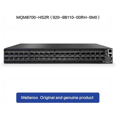 MQM8700-HS2F Mellanox 200g Switch Quantum HDR InfiniBand (تغيير الكمية في HDR)