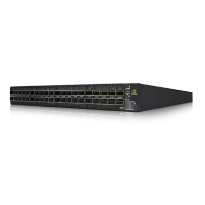 40 QSFP56 الموانئ Mellanox الكم HDR Infiniband Switch 200 جيجابايت في الثانية MQM8790-HS2F