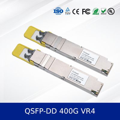 400G QSFP-DD VR4 وحدة المرسل البصري 50m Reach ، PAM4 ، CMIS 5.0