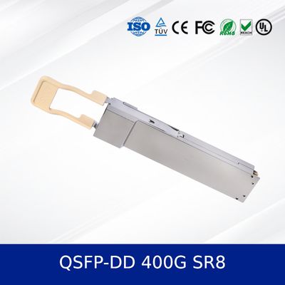 وحدة الإرسال والاستقبال الضوئية QSFP-DD 400G SR8 عالية السرعة لمراكز البيانات