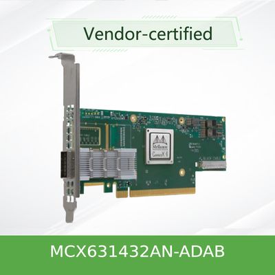 مبدل شبكة Mellanox MCX631432an-Adab Connectx-6 Lx En Adapter Card، 25 جيجابايت Ocp3.0، مع إدارة المضيف