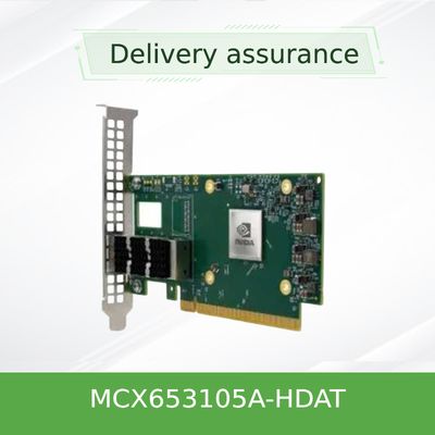 200GbE Mellanox Sfp Pcie بطاقة Nic Network Interface MCX653105A-HDAT ConnectX-6