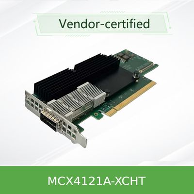 MCX4121A-XCHT 3050m 10GBPS شريحة بطاقة الشبكة Mellanox MCX4121A-XCHT