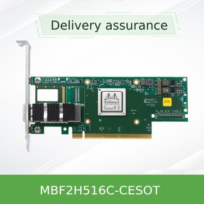 بطاقة شبكة Mellanox Bluefield-2 بتردد 2.75 جيجاهرتز Dpu لإدارة البيانات المحسنة Mbf2h516c-Cesot