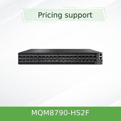 MQM8790-HS2F Mellanox Infiniband Switch 40 QSFP56 Ports HDR 2 Power Supply P2C Airflow