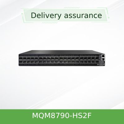 MQM8790-HS2F(920-9B110-00FH-0D0) مفتاح شبكة Mellanox بـ 40 منفذًا غير مانع للإغلاق، مُدار خارجيًا، HDR 200 جيجابت/ثانية InfiniBand ذكي