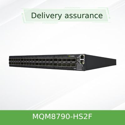 MQM8790-HS2F Mellanox Switch 40 Port 200G InfiniBand مركز البيانات 40 X HDR QSFP56 غير مدير