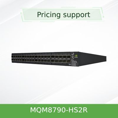 أداء الشبكة المحسنة Mellanox switch MQM8790-HS2R ((920-9B110-00RH-0D0) كوانتوم HDR Infiniband Switch 40 Qsfp56 منافذ Nvidia