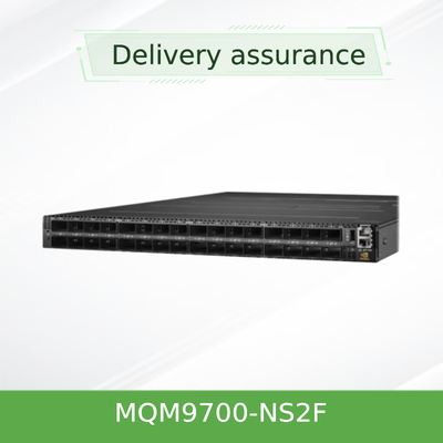 كوانتوم-2 QM9700 Mellanox Infiniband Switch 64-Port Non-Blocking Managed NDR 400Gb/S MQM9700-NS2F