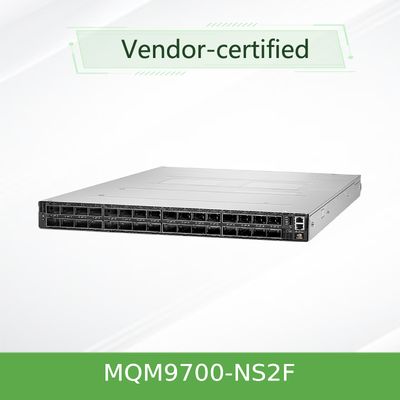 MQM9700-NS2F(920-9B210-00FN-0M0) مفتاح شبكة Mellanox Infiniband Quantum 2 المستند إلى NDR