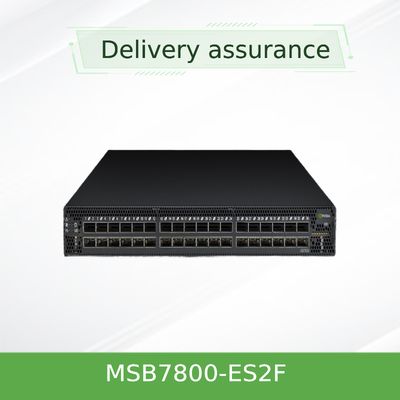 ميلينوكس MSB7800-ES2F InfiniBand EDR نظام التبديل 100Gb / S 36 QSFP28 منافذ 1U
