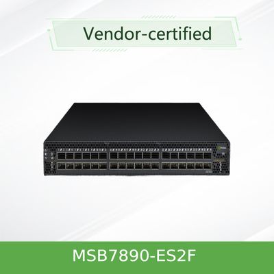 MSB7890-ES2F Mellanox شبكة التبديل 36 منفذ