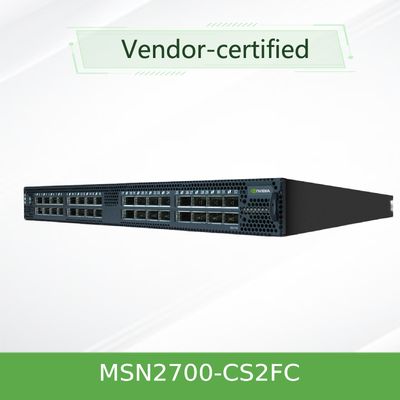 محول شبكة كومولوس لينكس ميلانوكس مزدوج كامل MSN2700 - CS2FC 100GbE 1U