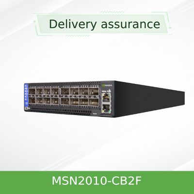 18 منفذًا SFP28 ، محول شبكة ميلانوكس مفتوح المصدر قائم على Linux MSN2010-CB2F 25GbE / 100GbE