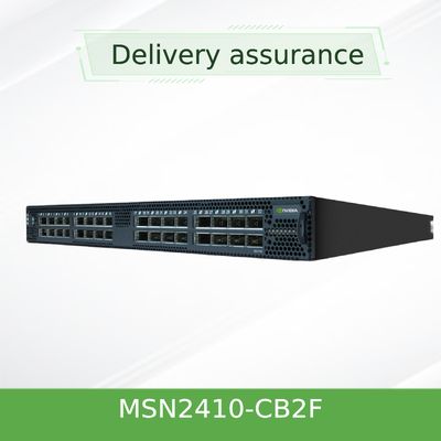 الشبكة MSN2410-CB2F Mellanox 25g Switch 1.8 تيرا بايت في الثانية