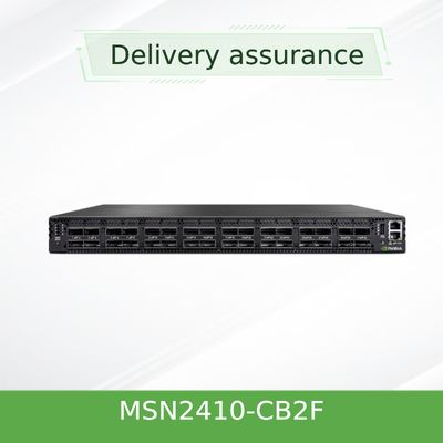 MSN2410-CB2F Mellanox Network Switch Ethernet مع Onyx 18 SFP28 و 4 منافذ QSFP28