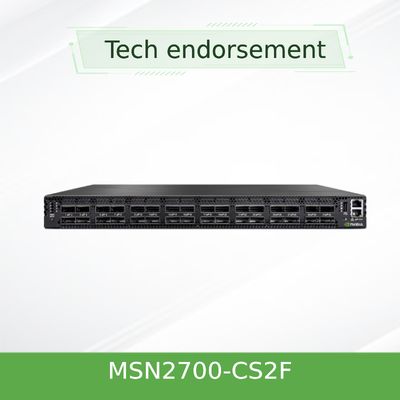 ODM SN2700 Mellanox Network Switch MSN2700-CS2F 100GbE 1U 32 QSFP28 Ports