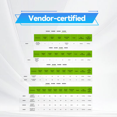 MSN3700-CS2F Mellanox Network Switch Supplies (AC) Standard Depth X86 CPU P2C مجموعة قضبان تدفق الهواء