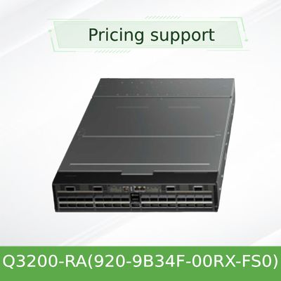 مفاتيح انفني باند XDR متجاورة قائمة على Nvidia Q3200-Ra Quantum-3 مع دعم VLAN، 2U، 36 منفذ XDR، 18 قفص OSFP