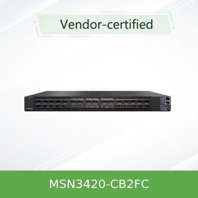 Mellanox Network Switch OEM 25GbE / 100GbE Mellanox Open Source Ethernet Switch MSN3420-CB2F