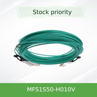 كابلات VPI HDR و ETH Infiniband Mellanox AOC MFS1S50-H010V 200Gb / S