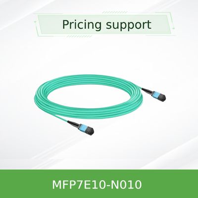 MFP7E10-N010 الكبل البصري السلبي MMF MPO12 APC إلى MPO12 APC 10m